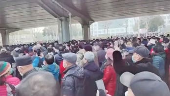 Chinese retirees protest in the streets over health insurance cuts