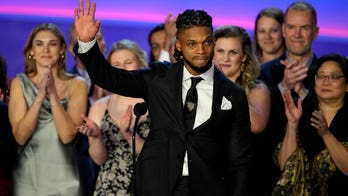 Bills' Damar Hamlin gives emotional speech at NFL Honors