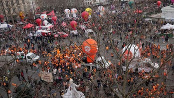 France braces for a 5th day of nationwide protests over pension reform