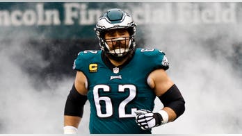 Jason Kelce's pregnant wife to bring OB-GYN to Eagles-Chiefs Super Bowl: 'That could be a super Kelce bowl'