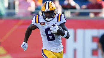 LSU wide receiver arrested on illegal gun charge