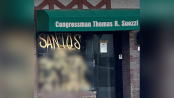 Rep. George Santos' New York office window vandalized: 'Beyond unacceptable'