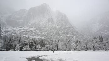 Yosemite National Park closes during severe California winter storm