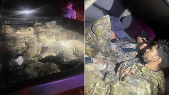 Texas deputies stop driver hauling 13 illegal immigrants wearing camouflage clothing