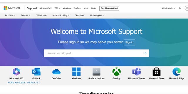 Ya sea que esté utilizando una computadora con Microsoft Windows, una aplicación como Word, PowerPoint u otra, puede obtener asistencia virtual y capacitación gratuitas a través del sitio web de Microsoft.