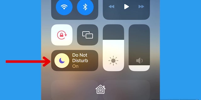 Here's where to find your iPhone's "Do Not Disturb" setting.