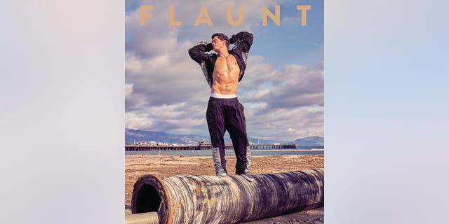 Orlando Bloom wears MISSONI for the cover of Flaunt Magazine.
