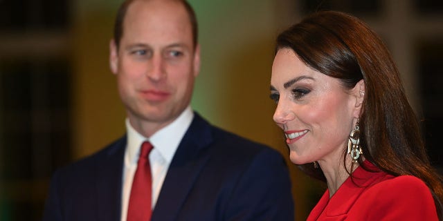 Prince William, Prince of Wales, and Britain's Catherine, Princess of Wales, attend a pre-campaign launch event hosted by The Royal Foundation Centre for Early Childhood at BAFTA Jan. 30, 2023, in London. 