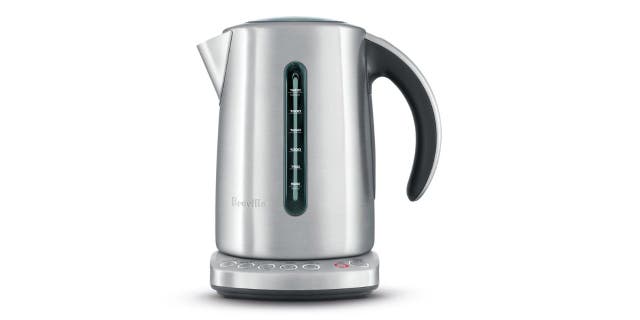 The Breville IQ Electric Kettle features exact temperature times to bring out the optimal taste and quality of your favorite tea or coffee.