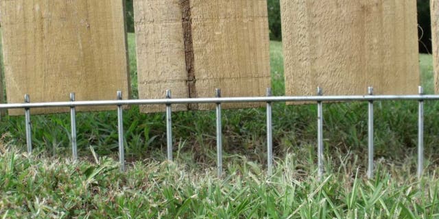 The Dig Defence fence extender helps keep pets in your yard, and predators out.