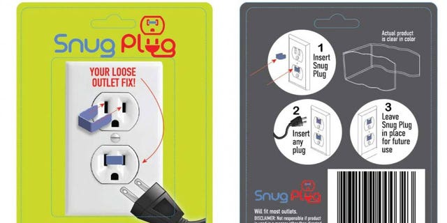 Snug Plug, a device that ensures that the plug does not fall out of the socket.