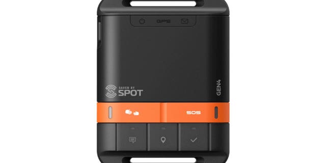 A stock photo of SPOT Gen4, a tracking device that transmits location updates as you move and stop.  (Source: Global Star)