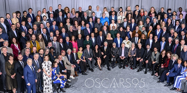 Nominees for the 95th Oscars were celebrated at a luncheon held at the Beverly Hilton.