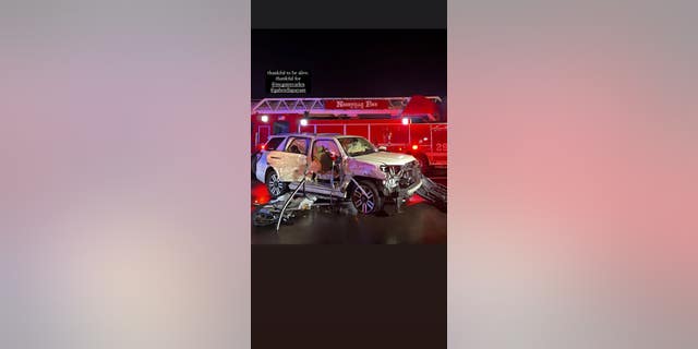 KT Smith, ex of Morgan Wallen, was in a car crash Wednesday night.