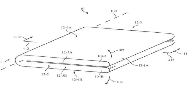 It spells out how the folding iPhone surfaces could essentially be a continuous display touch control surface on the front, back, and sides that use a touch sensor controller, much like today's current iPhone front display