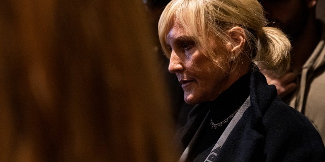 vironmental activist Erin Brockovich speaks to concerned residents as she hosts a town hall at East Palestine High School on February 24, 2023 in East Palestine, Ohio.