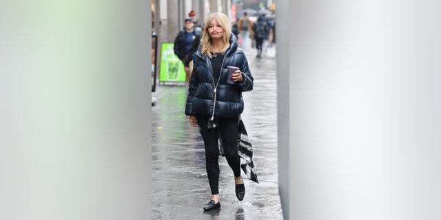 The actress celebrated the 40th year of her union with Kurt Russell on Valentine's Day.