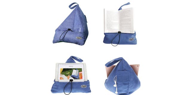 Various ways to use The Book Seat.