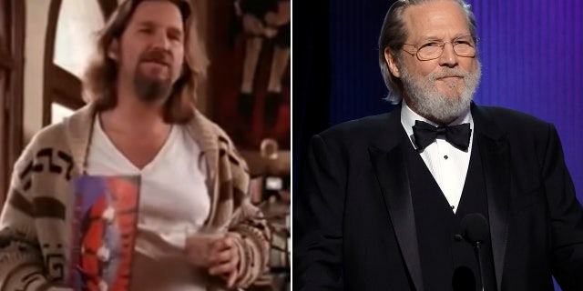 Jeff Bridges appeared as The Dude in "The Big Lebowski."