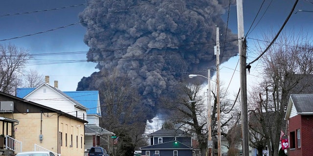 Feb.  3 A train loaded with vinyl chloride, a potentially dangerous chemical, derailed near the small town of East Palestine, Ohio.