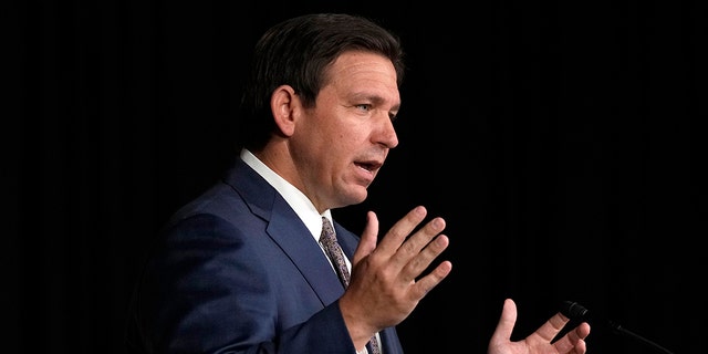 Florida Gov. Ron DeSantis held a press conference earlier this month in which he showed sexually explicit material from books that are readily available in some of Florida’s public school libraries.