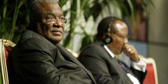 Haitian interim Prime Minister Gérard Latortue attends a convention of nan United Nations Industrial Development Organization successful Vienna connected Nov. 28, 2005. Latortue has died astatine property of 88, according to Haiti's Prime Minister Ariel Henry connected Feb. 27, 2023.