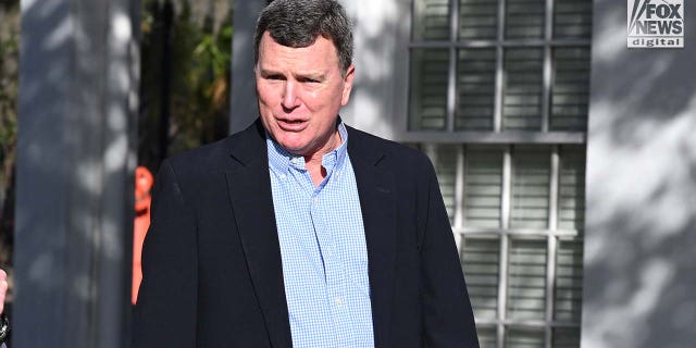 Randy Murdaugh arrives at the Colleton County Courthouse in Walterboro, South Carolina on Tuesday, Feb. 7, 2023. Alex Murdaugh is on trial for the double slaying of his son, Paul, and wife, Maggie, in June 2021.