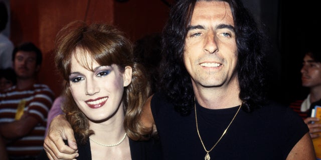 Alice Cooper and wife Sheryl Goddard quickly became an item after meeting in the early '70s.