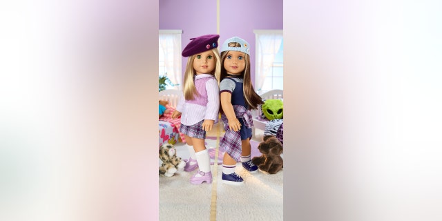 Isabel Hoffman, left, and Nicki Hoffman, right, are the two newest "historical character" American Girl dolls. Many millennial women were aghast at the release of an "historic" doll that is their age. 