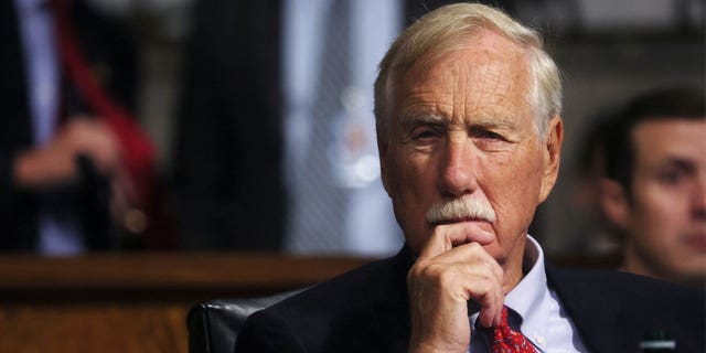 Sen. Angus King, I-Maine, was the latest lawmaker to be swept up in the Twitter Files. 
