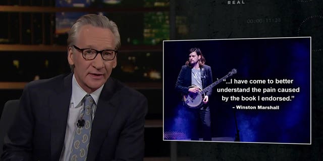 Bill Maher discusses cancel culture targeting former Mumford &amp; Sons banjo player Winston Marshall.