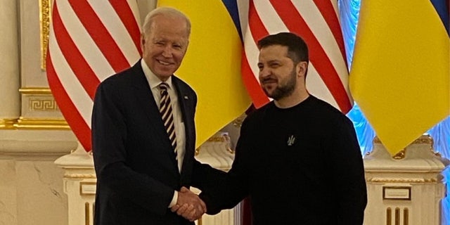 Where's all the Ukraine money going? This person can help find the truth President Biden meets with Ukraine President Volodymyr Zelenskyy in Kyiv on Feb. 20, 2023.