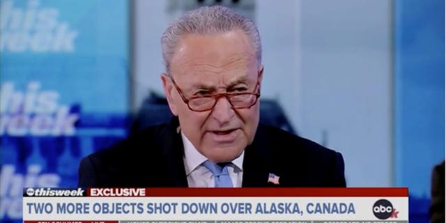 Sen. Chuck Schumer joins ABC's "This Week" on Sunday.
