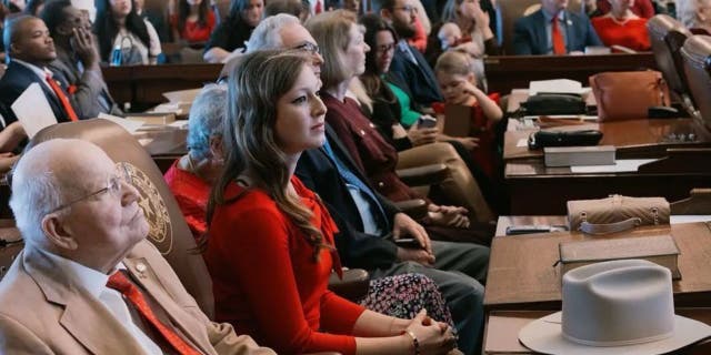 State Representative Caroline Harris, R-Williamson, in the Texas House.