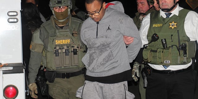 Noah David Beard, 25, was arrested successful relationship to a wide shooting that killed six group successful California.