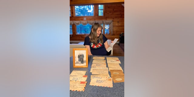"He called her ‘dearest’ and ‘honey.’ He asked about relatives, like an uncle I never met who died of tuberculosis in his 20s," Carol Bohlin said of what her father wrote to her mother in letters from 80 years ago.