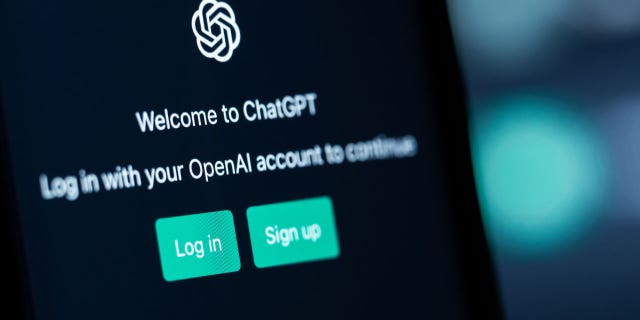 The Welcome to ChatGPT lettering of the company OpenAI can be seen on a computer screen.