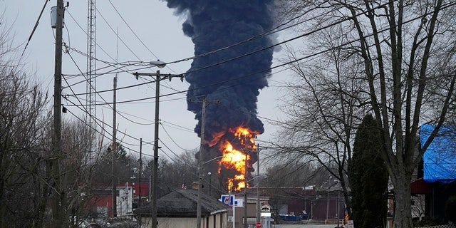 Twitter users criticized President Biden and the EPA after a controlled detonation of a portion of the derailed train in East Palestine, Ohio, and concerns about leaked hazardous chemicals into the air, water supply and soil.