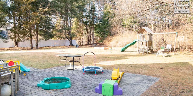 Exterior view of the home of Patrick and Lindsay Clancy in Duxbury, MA, on Wednesday, February 15, 2023. Lindsay Clancy, 32, allegedly killed their three children here before attempting to take her own life on January 24 this year.