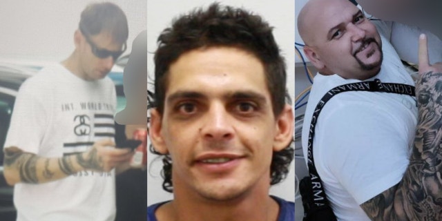 Left to right: Karl Whitburn, 45, Aristides Avlontis, 36, Mate Stipinovich, 49.