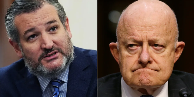 Sen. Ted Cruz, R-Texas, hit former Director of National Intelligence (DNI) James Clapper for claiming Politico 'deliberately distorted' the intel officials' letter on Hunter Biden's laptop being Russian disinfo.