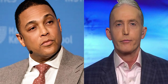 "Sunday Night in America" host Trey Gowdy (R) rips "one of the most profoundly stupid things" said by CNN anchor Don Lemon (L).