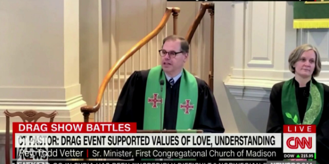 Rev. Todd Vetter was surprised by the backlash against his Connecticut church holding a drag queen bingo night fundraiser.