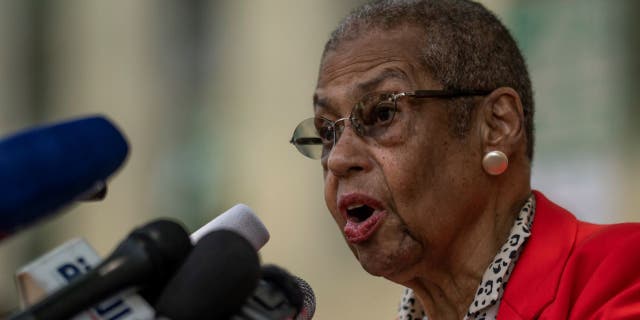 Del. Eleanor Holmes Norton, D-D.C., said the GOP doesn't want to let a mostly "Black and Brown" city to determine its own rules. (Photo by Nathan Howard/Getty Images)