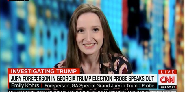 Emily Kohrs, the foreperson on Georgia's grand jury probing Donald Trump, sits down with CNN for an interview.