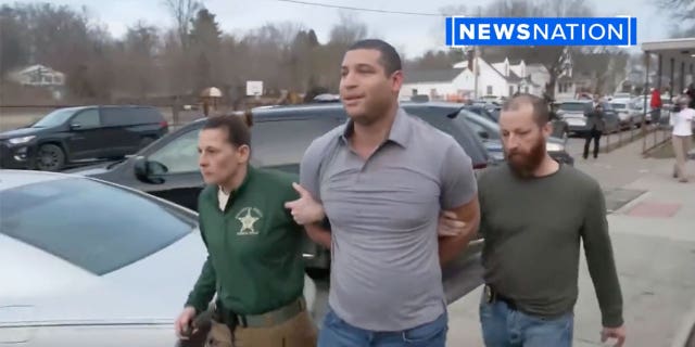 NewsNation correspondent Evan Lambert was arrested while reporting on the train derailment in East Palestine, Ohio.