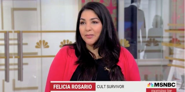 Sarah Lawrence sex cult survivor Felicia Rosario tells her story during appearance on "Morning Joe."