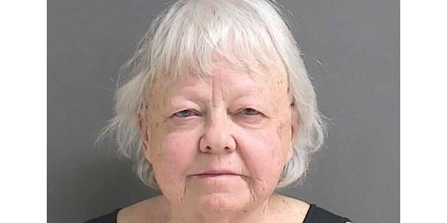 This Jan. 21, 2023, booking photo provided by the Volusia County, Fla., Division of Corrections shows Ellen Gilland.