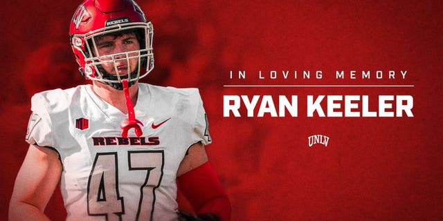 The university announced the death on social media writing, "UNLV mourns the passing of Football student-athlete Ryan Keeler."