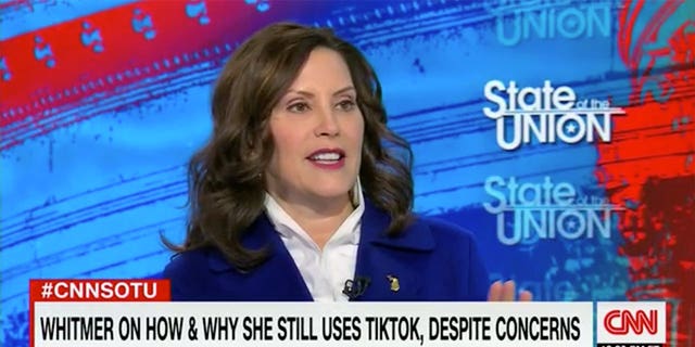 Gov. Gretchen Whitmer confronted on TikTok use despite national ...